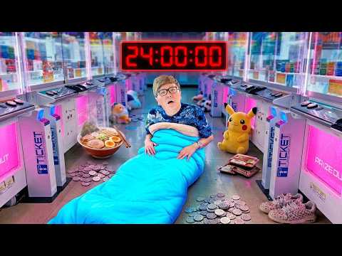 24時間クレーンゲーム生活で景品100個とれるかチャレンジ！【ヒカキンTV】